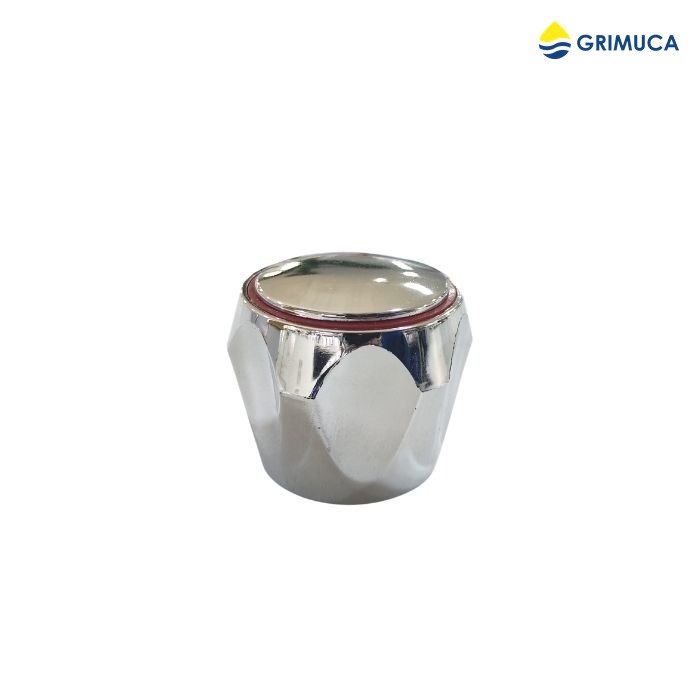 Pomo para Para Ducha Cromado Cilindro