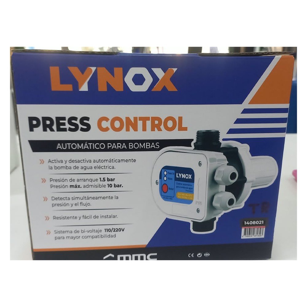 Press Control Automático para Bombas Lynox