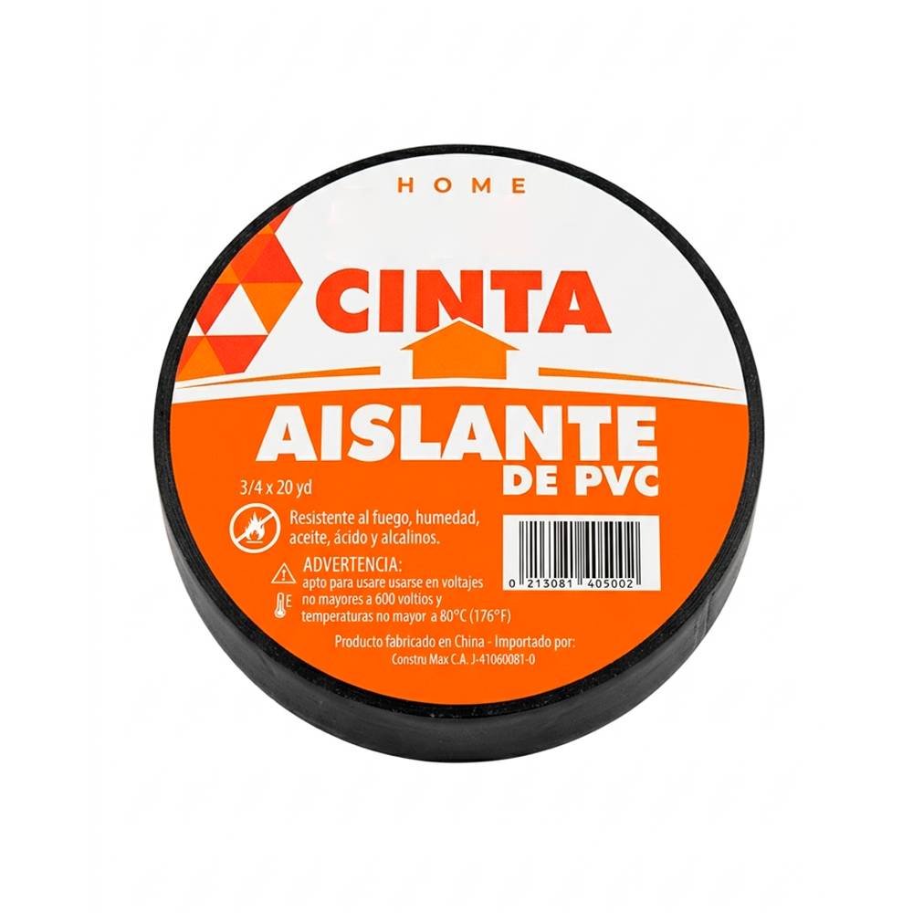 Teipe Home Desing Negro 3/4 x 18m