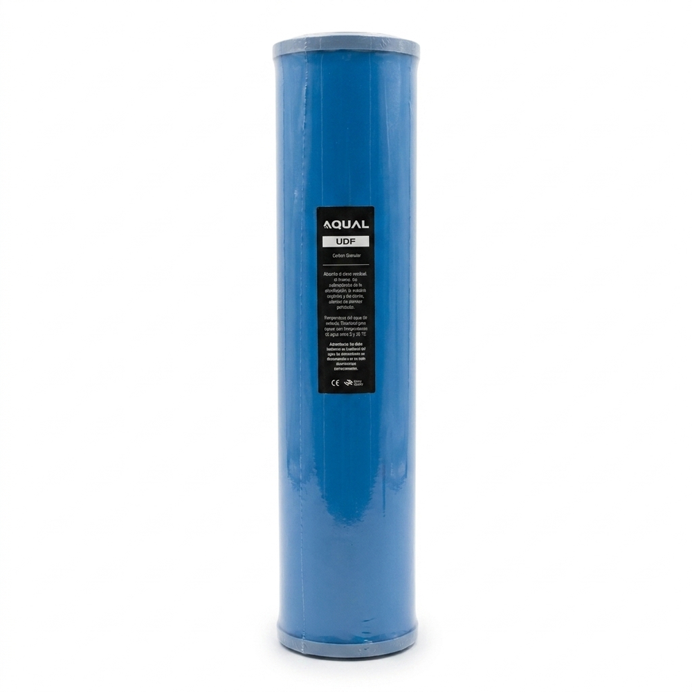 Aqual Cartucho para Filtro de Agua Carbón Granulado 20 x 4.5"