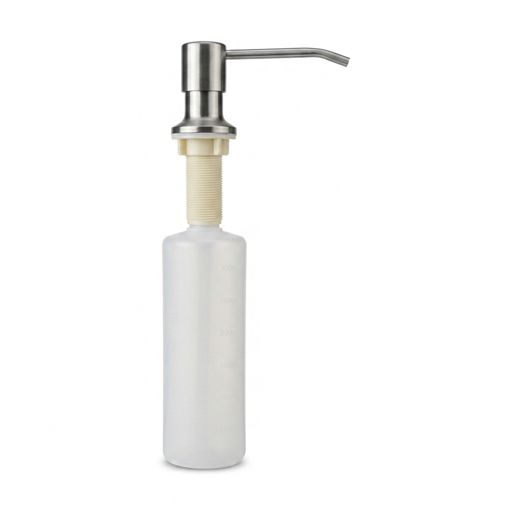 Aqual Dispensador de jabón satinado