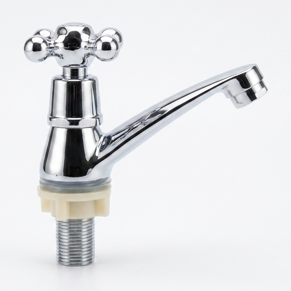 Aqual Llave de lavamanos Cromada Individual ¼ " Agua fría
